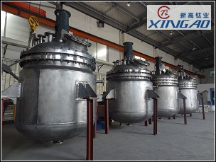 熱烈慶祝4臺純鈦反應(yīng)釜，驗收結(jié)束！